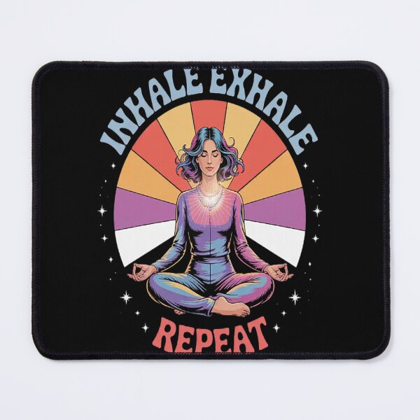 Item preview, Breathe Deep Inhale Exhale Repeat designed and sold by CottonCandyPrin.