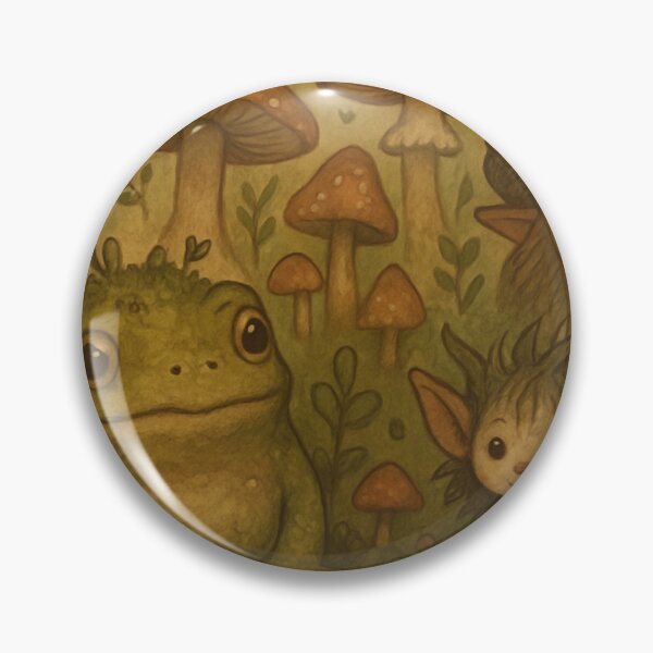 Item preview, Goblincore caprichoso: Amigos del bosque designed and sold by goodcrystals.