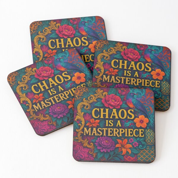 Item preview, Chaos is a Masterpiece - Maximalist Art Design designed and sold by goodcrystals.
