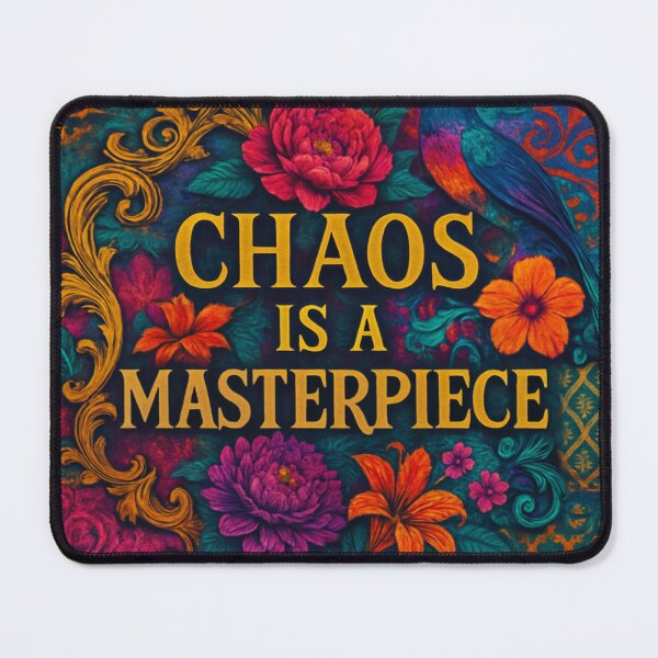 Item preview, Chaos is a Masterpiece - Maximalist Art Design designed and sold by goodcrystals.