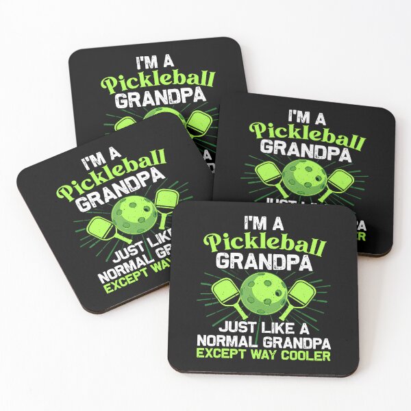 Aperçu de l'œuvre Art du pickleball pour grand-père, homme, amateur de pickleball créée et vendue par KristyCharleen.