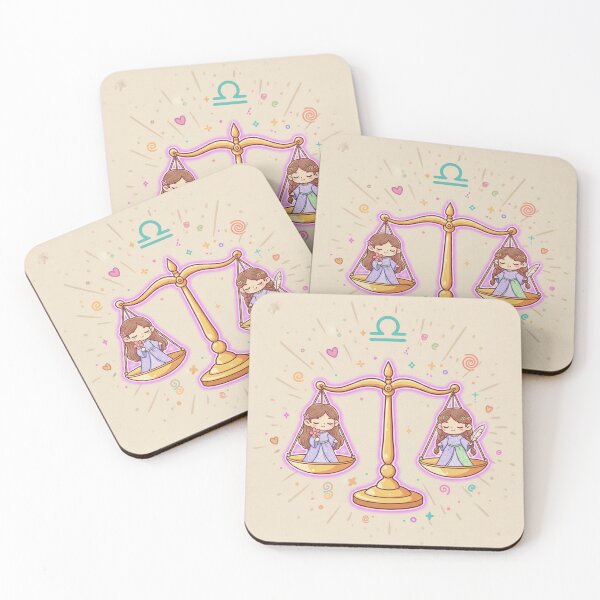 Item preview, Libra Zodiac Sign Art – Libra Scales Illustration designed and sold by Live_With_Suzy.