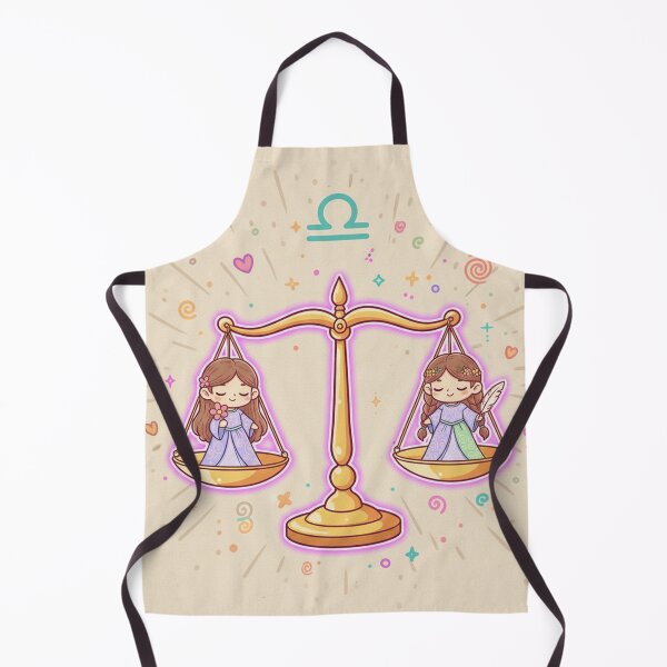 Item preview, Libra Zodiac Sign Art – Libra Scales Illustration designed and sold by Live_With_Suzy.