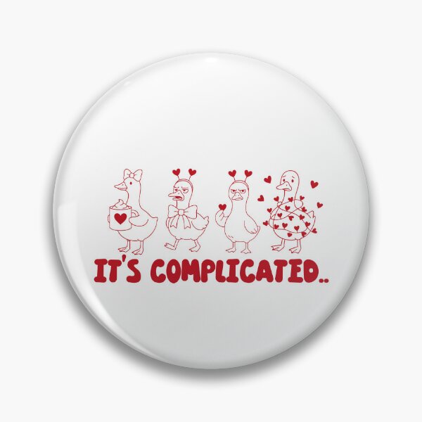 Item preview, Its Complicated Duck Quartet designed and sold by wesdesignshop.