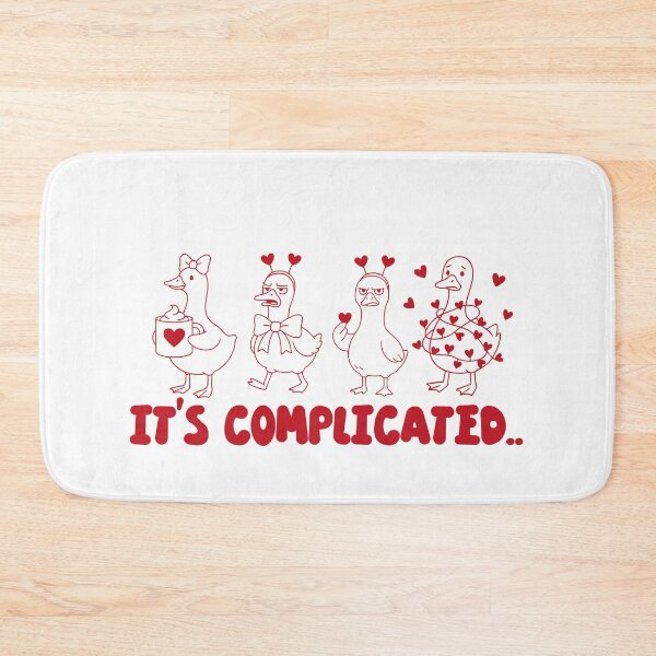 Item preview, Its Complicated Duck Quartet designed and sold by wesdesignshop.