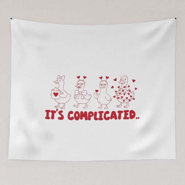 Item preview, Its Complicated Duck Quartet designed and sold by wesdesignshop.