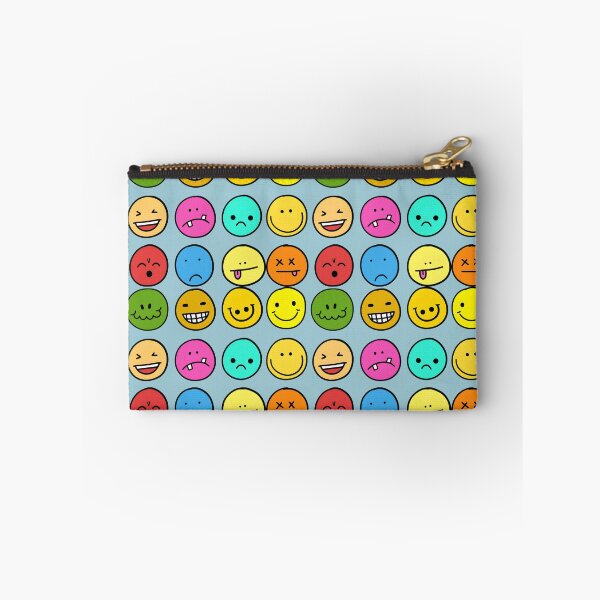 Item preview, Cute Colorful Emoji Faces – Fun Expression Sticker Style Art designed and sold by Rangmanch.