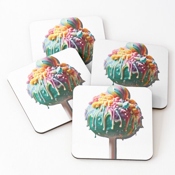 Item preview, Colorful, dripping lollipop with a sweet coating designed and sold by Mianku | Für das Leben.