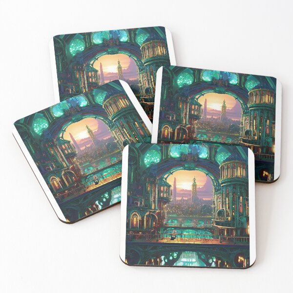 Item preview, Architectural Fantasy: Future Meets Past designed and sold by Mianku | Für das Leben.