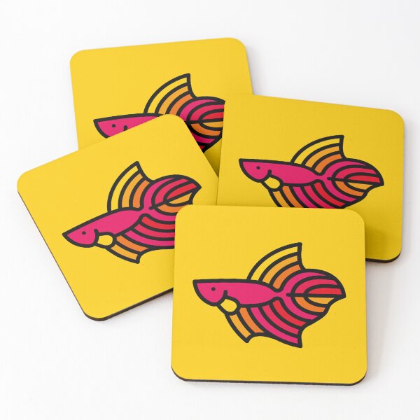 Item preview, Betta Fish – Magenta & Orange Version designed and sold by Satoshy Atelier.