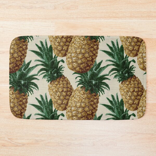 Item preview, Vintage Gold Pineapple Pattern designed and sold by SQSHD-Pineapple.