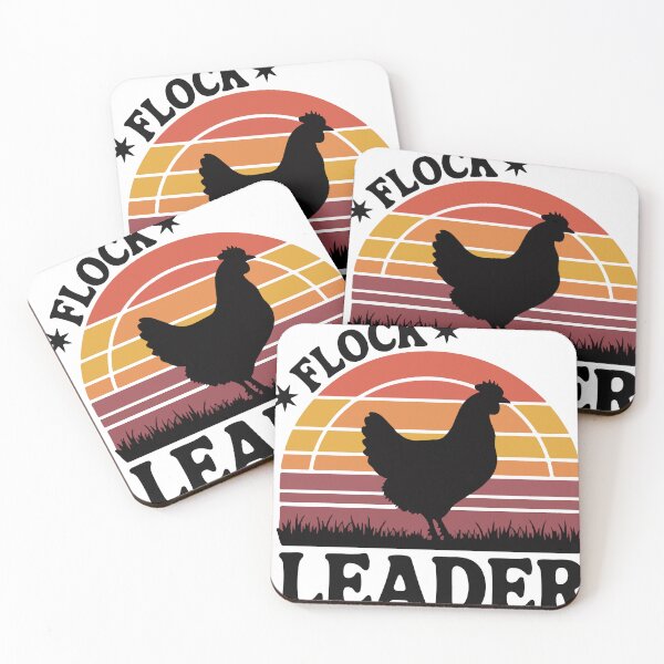 Item preview, Flock Leader - Backyard Chickens 70s Retro designed and sold by 101univers.