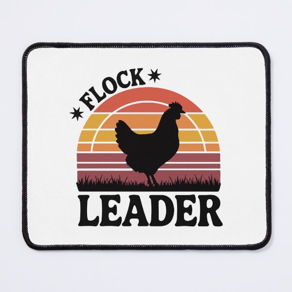 Item preview, Flock Leader - Backyard Chickens 70s Retro designed and sold by 101univers.