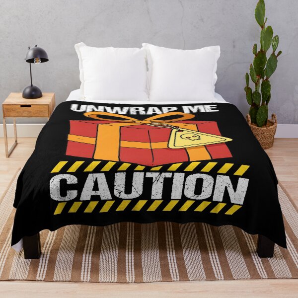 Item preview, UNWRAP ME WITH CAUTION - HAPPY BIRTHDAY GIFT designed and sold by KEF Custom.