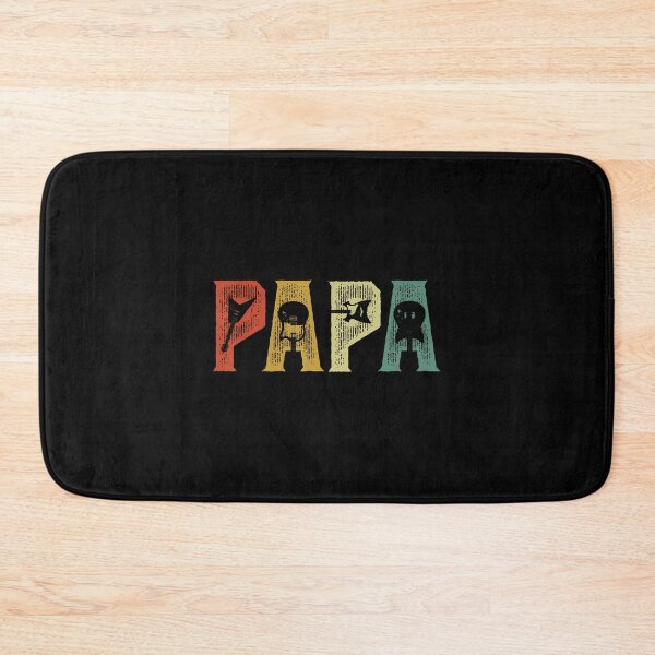 Artikelvorschau, Rocker Papa Guitars Electric Acoustic Bass Dad Daddy Men entworfen und verkauft von LeanneSandra.