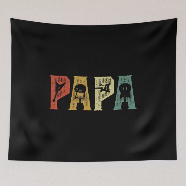 Artikelvorschau, Rocker Papa Guitars Electric Acoustic Bass Dad Daddy Men entworfen und verkauft von LeanneSandra.
