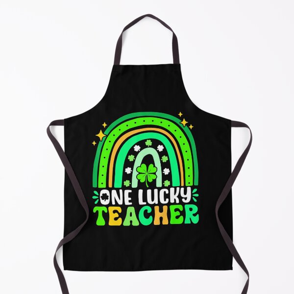 Item preview, One Lucky Teacher Leopard Rainbow St Patricks Day  designed and sold by Rrettgison.