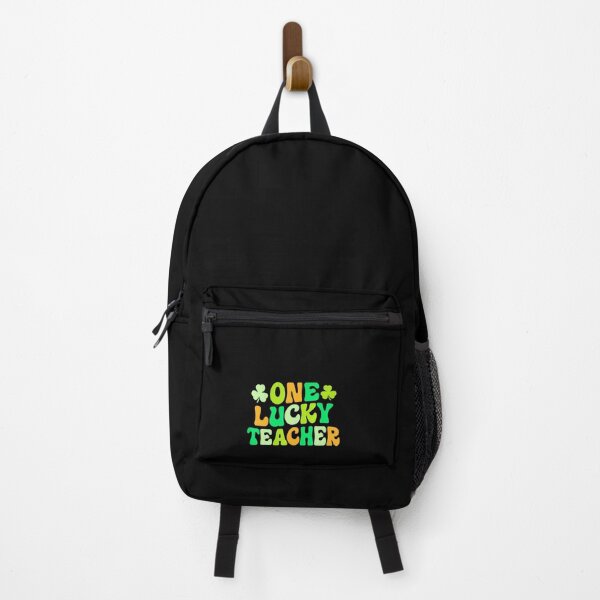Item preview, One Lucky Teacher Groovy Retro Teacher St Patricks Day designed and sold by Rrettgison.