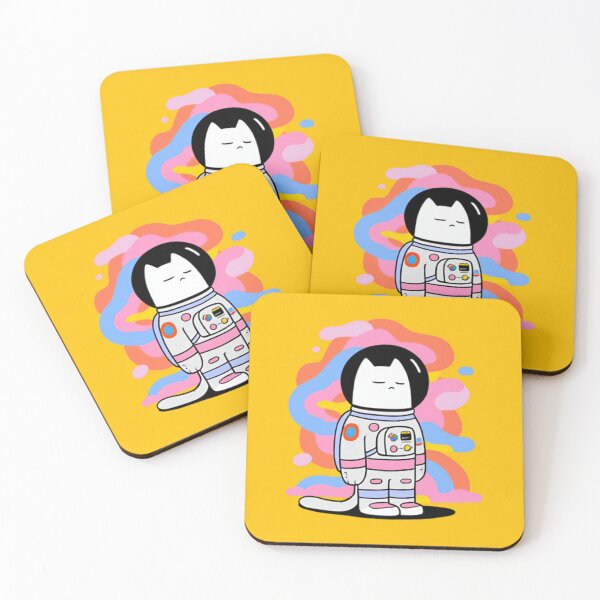 Item preview, Floating Feline Boredom designed and sold by Retro Type.