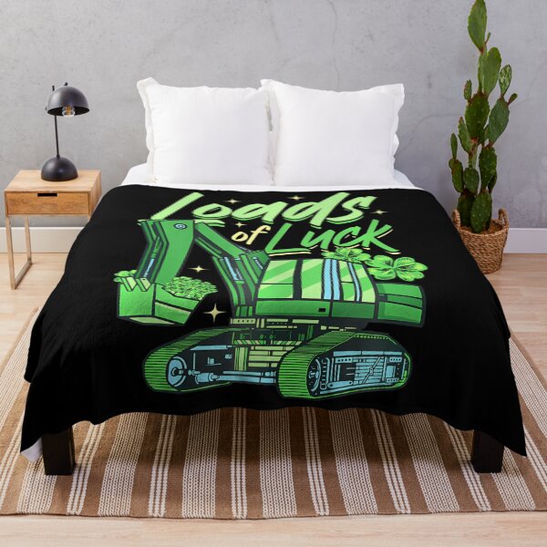 Item preview, St Patricks Day Loads Of Luck Excavator For St Patricks Day  designed and sold by Rrettgison.