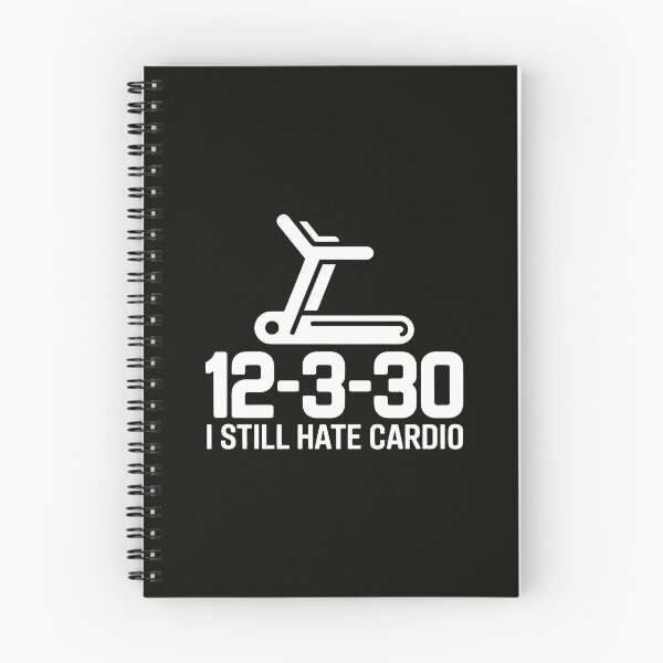 Item preview, 12-3-30 Treadmill Design with I Still Hate Cardio Quote and Fitness Humor designed and sold by SplashTastic.
