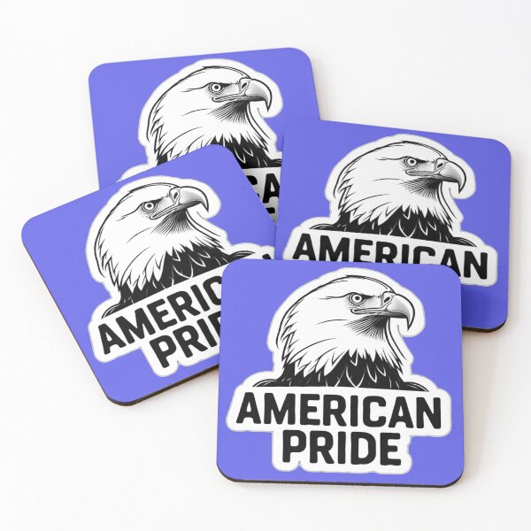 Item preview, American Pride – Bold Bald Eagle Patriotic Illustration designed and sold by zohocreations.