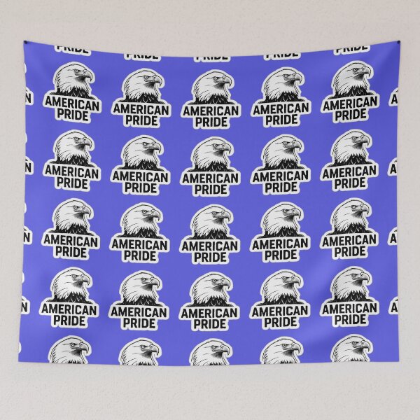 Item preview, American Pride – Bold Bald Eagle Patriotic Illustration designed and sold by zohocreations.
