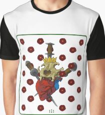 Three of Swords Graphic T-Shirt