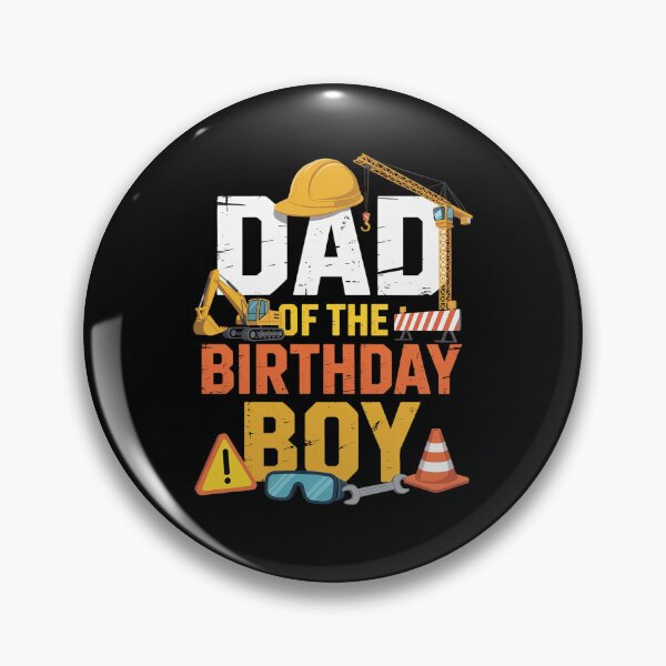 Item preview, Dad of the Birthday Construction Worker Boy Crew Bday designed and sold by Rrettgison.
