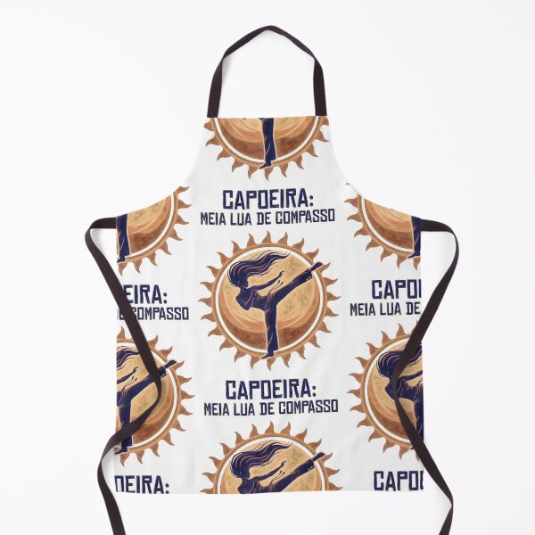 Item preview, Capoeira Meia Lua de Compasso – Brazilian Martial Arts Vintage Kick designed and sold by Hen-C-Art.