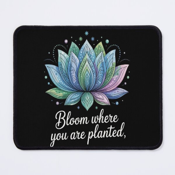 Item preview, Live in the Moment and Make it Beautiful Bloom Where You Are Planted designed and sold by mandiana.