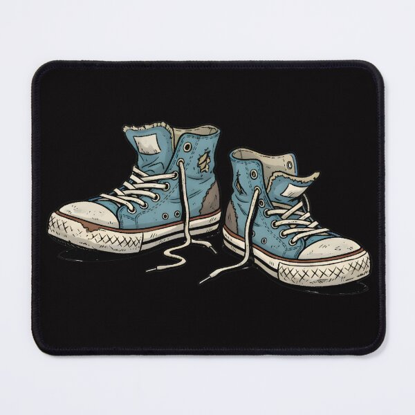 Item preview, TWO OLD SNEAKERS designed and sold by infinitearte.