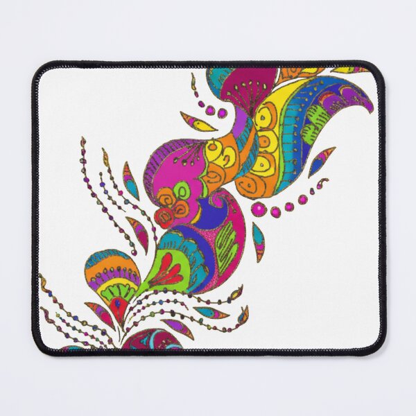 Item preview, Vibrant Odisha Folk Floral Art designed and sold by InkWhimsy Artworks.