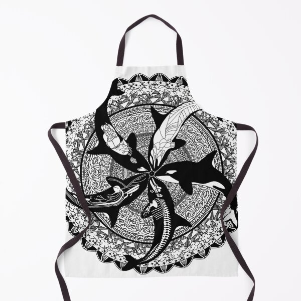 Item preview, Orca anatomy mandala designed and sold by Sydnee.k.s.