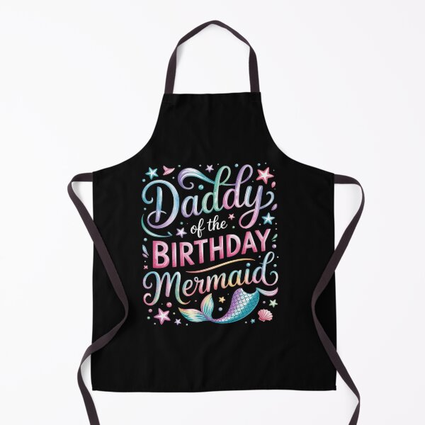 Item preview, Daddy Of The Birthday Mermaid Girl Bday Party Squad Family designed and sold by Rrettgison.