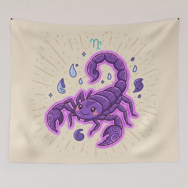 Item preview, Scorpio Zodiac Sign Art – Scorpio Scorpion Illustration designed and sold by Live_With_Suzy.