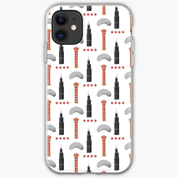 Chicago Landmark Design iPhone Soft Case