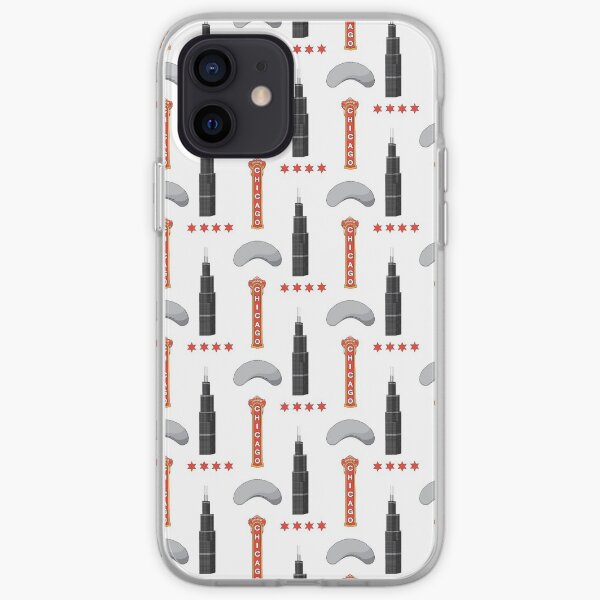 Hito de Chicago Funda blanda para iPhone
