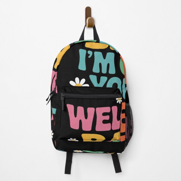 Item preview, Welcome Back I'm Glad You're Here Back To School Teacher7 designed and sold by RuthGAArt.