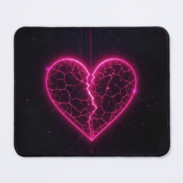 Item preview, Glitch Broken Heart Code Neon designed and sold by The Artfiller.