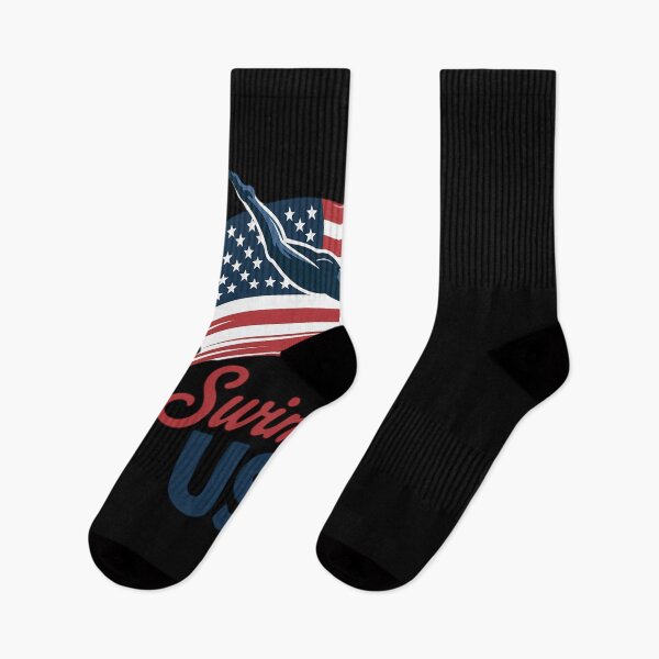 Item preview, Womens Swimming Support Team Flag USA Pool Swimmer designed and sold by Rrettgison.