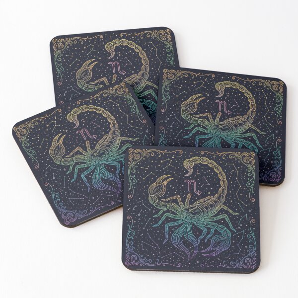 Item preview, Scorpio Zodiac Sign Art – Scorpio Scorpion Illustration designed and sold by Live_With_Suzy.
