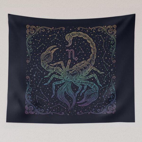 Item preview, Scorpio Zodiac Sign Art – Scorpio Scorpion Illustration designed and sold by Live_With_Suzy.