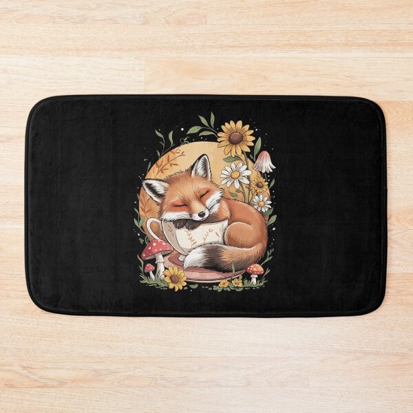Item preview, Wolf Floral Cottagecore Aesthetic Tea Cup Wolves1  designed and sold by RoyTill0Art.