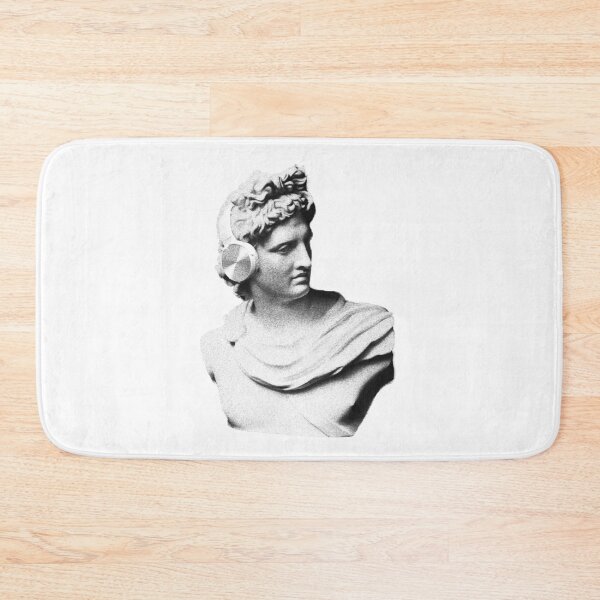 Item preview, Apollo with headphones designed and sold by ChimyandFunky.