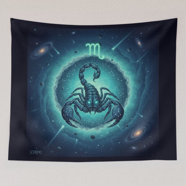 Item preview, Scorpio Zodiac Sign Art – Scorpio Scorpion Illustration designed and sold by Live_With_Suzy.
