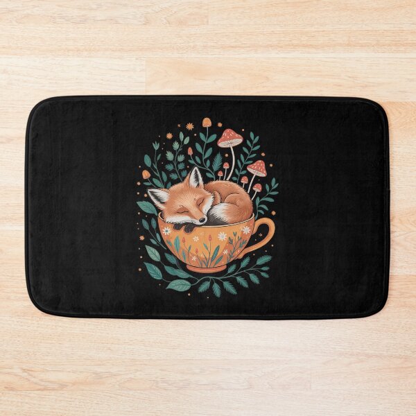 Item preview, Wolf Floral Cottagecore Aesthetic Tea Cup Wolves6  designed and sold by RoyTill0Art.