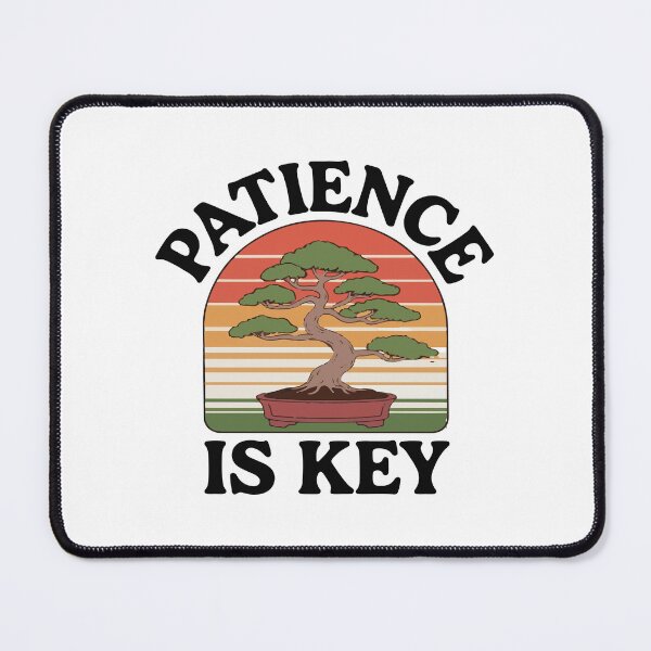 Item preview, Patience Is Key - Bonsai Tree 70s Retro Sunset designed and sold by 101univers.