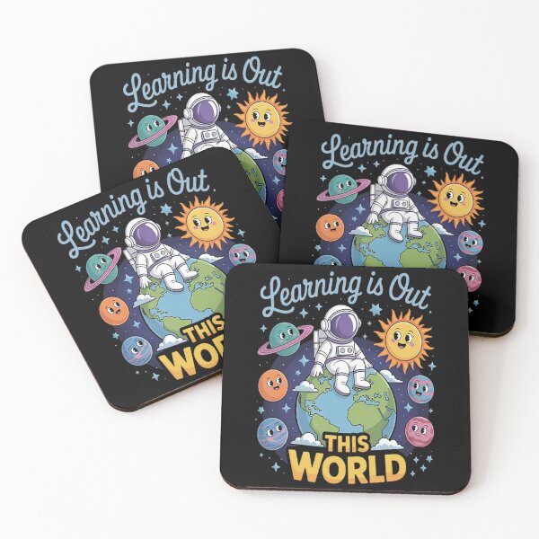 Item preview, Learning Is Out Of This World Space Astrology Solar System designed and sold by HaiharryCartoon.