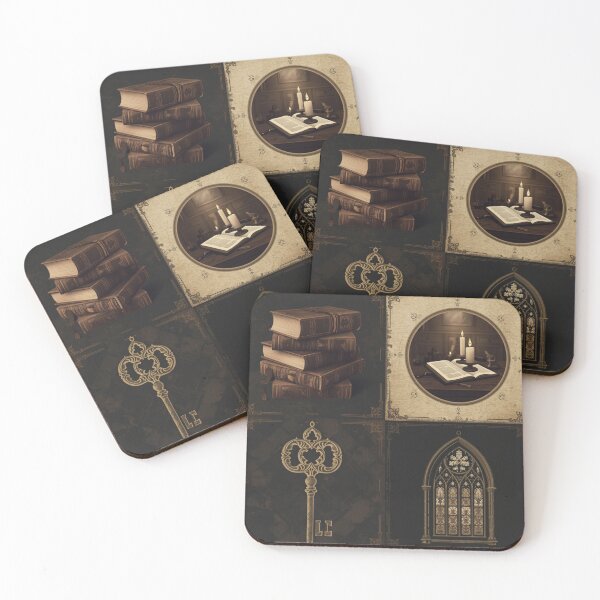 Item preview, Dark Academia Aesthetic Bundle - Gothic Vintage Literary Design designed and sold by goodcrystals.